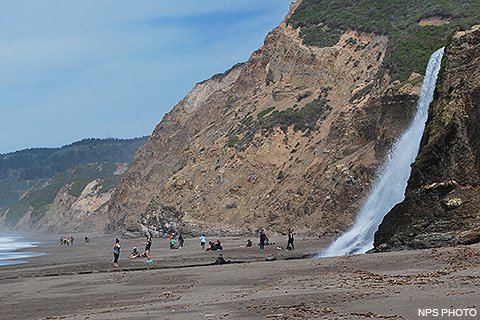 Alamere Falls in Bolinas, CA