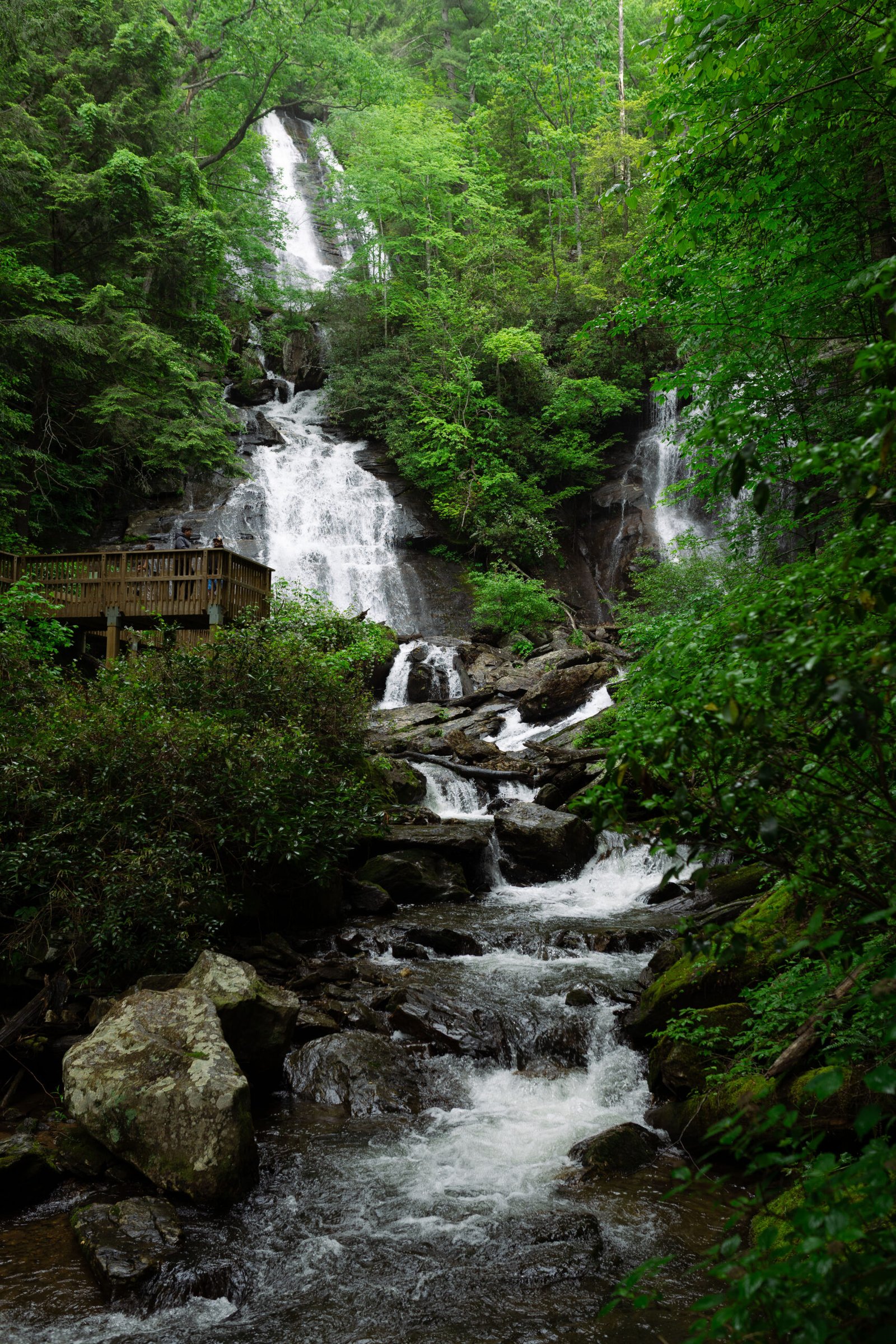 Anna Ruby Falls in Helen, GA