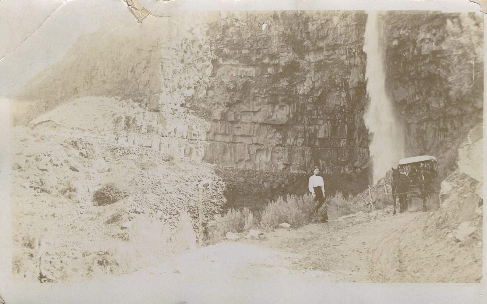Perrine Coulee Falls in Twin Falls, ID