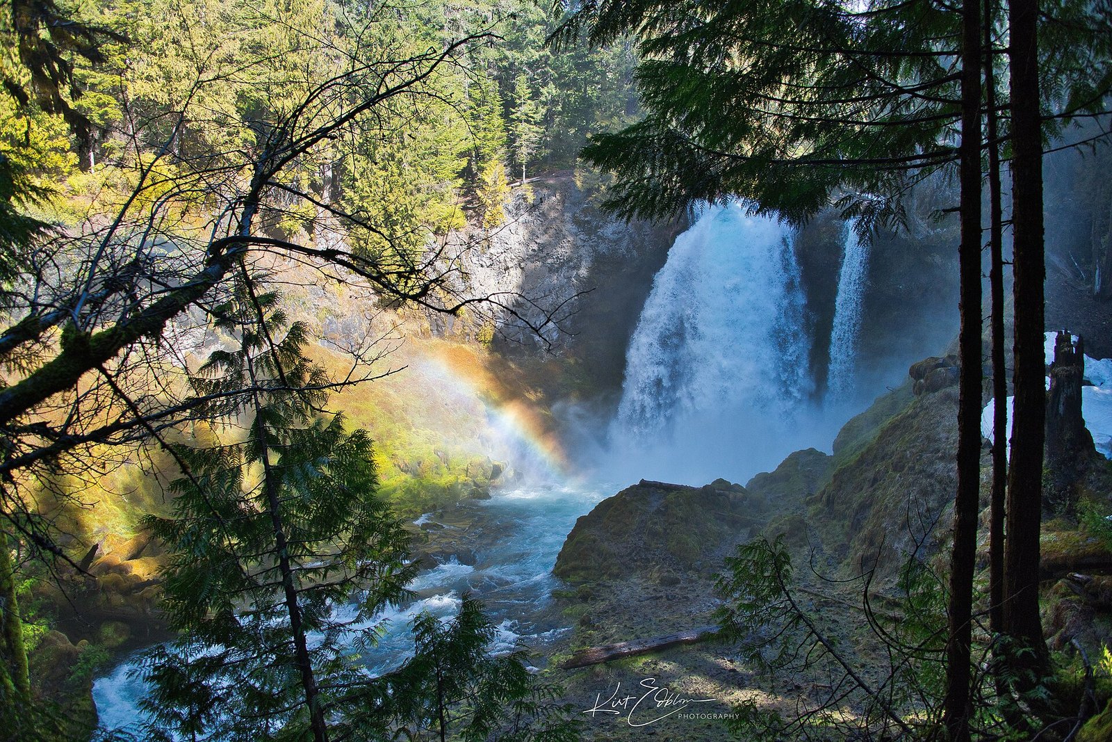 Sahalie Falls in McKenzie Bridge, OR