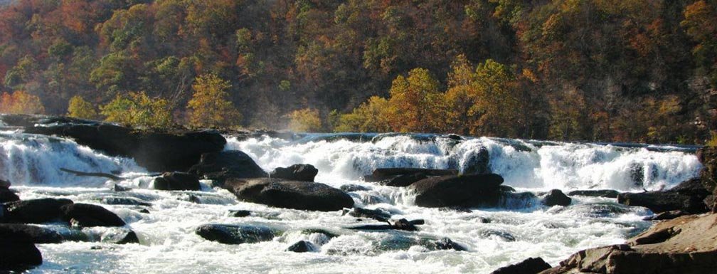 Sandstone Falls in Hinton, WV